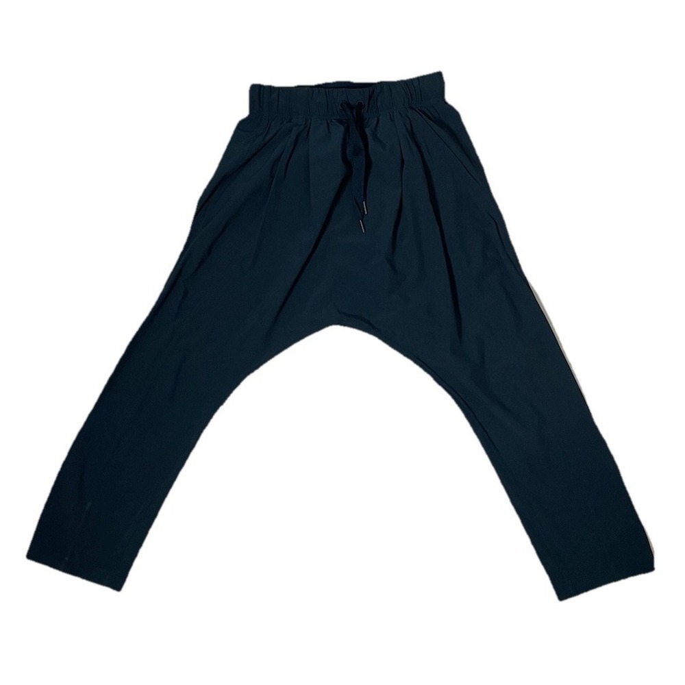 Lululemon Pants Women's Size 4 Black Harem Drop-Crotch Elastic Dance Boho Gothic